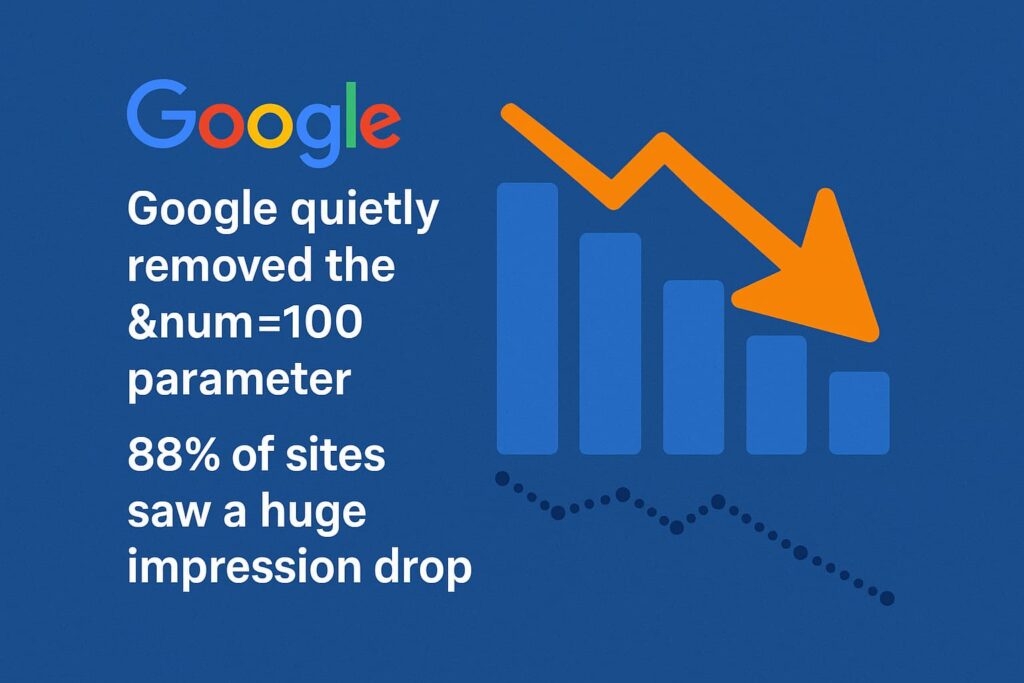 Google’s &num=100 Parameter Is Gone